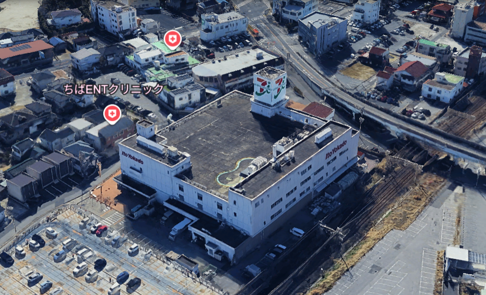 閉店したイトーヨーカドー姉崎店の外観。