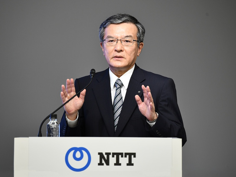 NTT社長・島田明氏