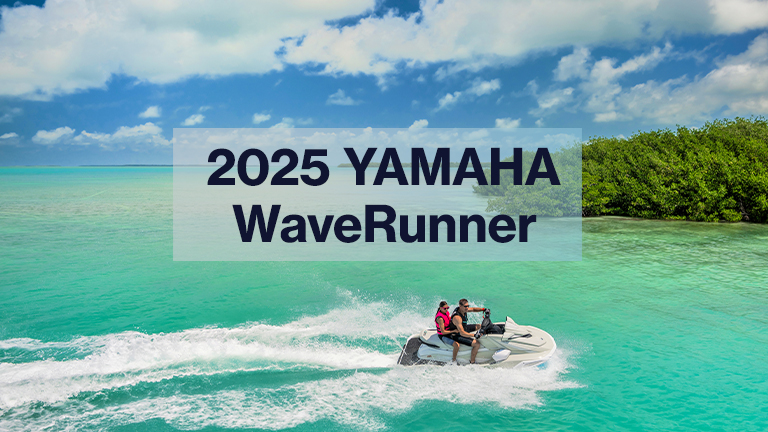 ヤマハ 「水上バイク」 Wave Runner（ウェーブブランナー）2025年モデル