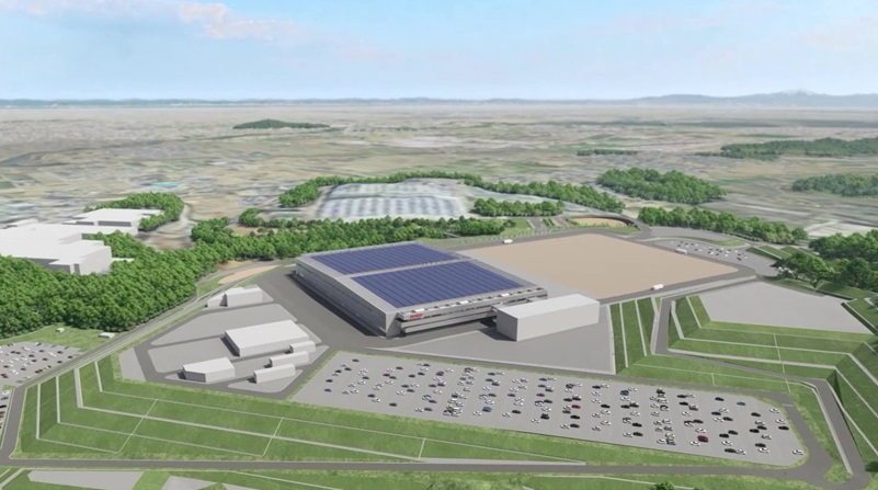 DENSO 新工場イメージ画像 愛知県西尾市善明町一本松100