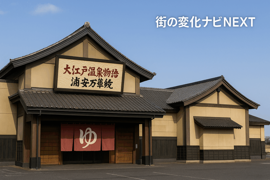 【大江戸温泉物語津市浦富館】閉館後の跡地はどうなる？再開発計画や地域の変化を完全解説