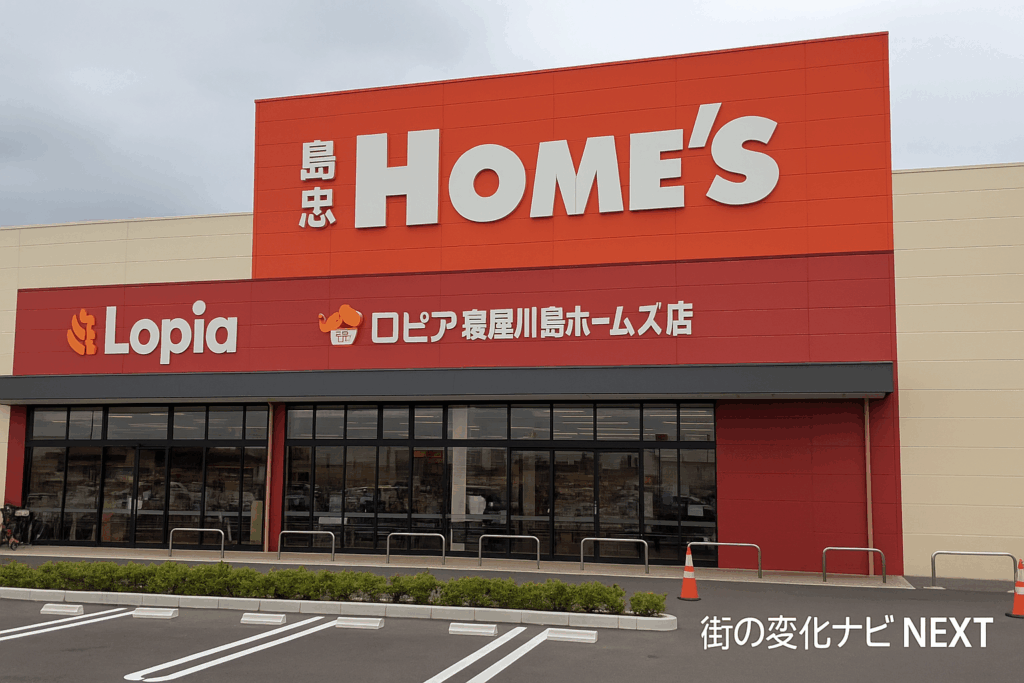 【ロピアがある暮らし】寝屋川島忠ホームズ店周辺は住みやすい？生活環境と家賃・子育て支援を徹底解説！