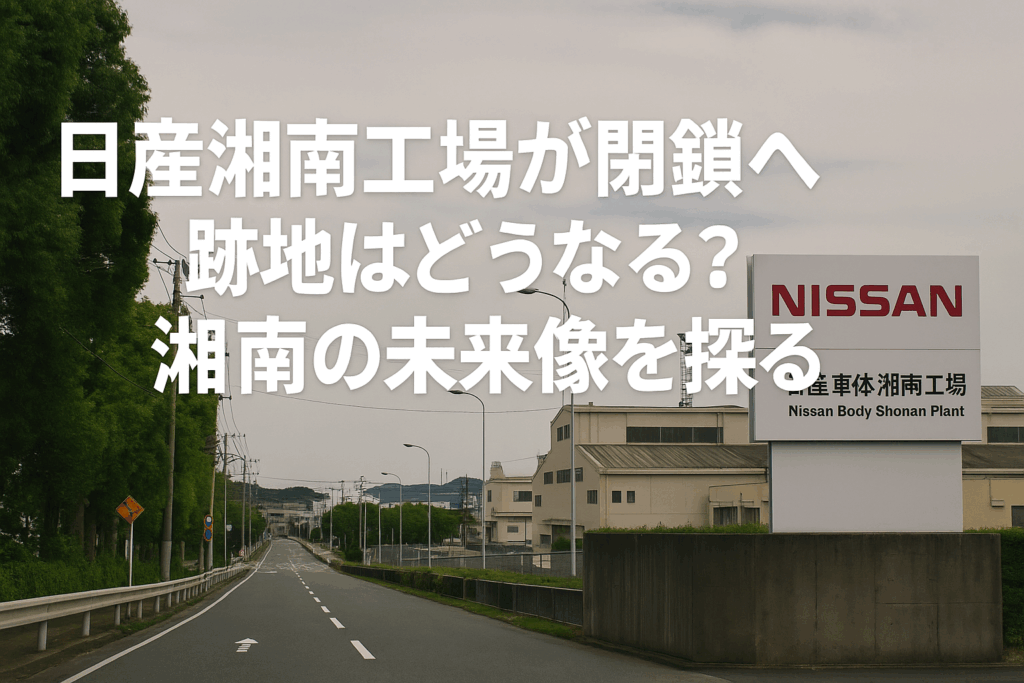【日産湘南工場が閉鎖へ】平塚の街に与える影響と跡地活用の行方を読み解く