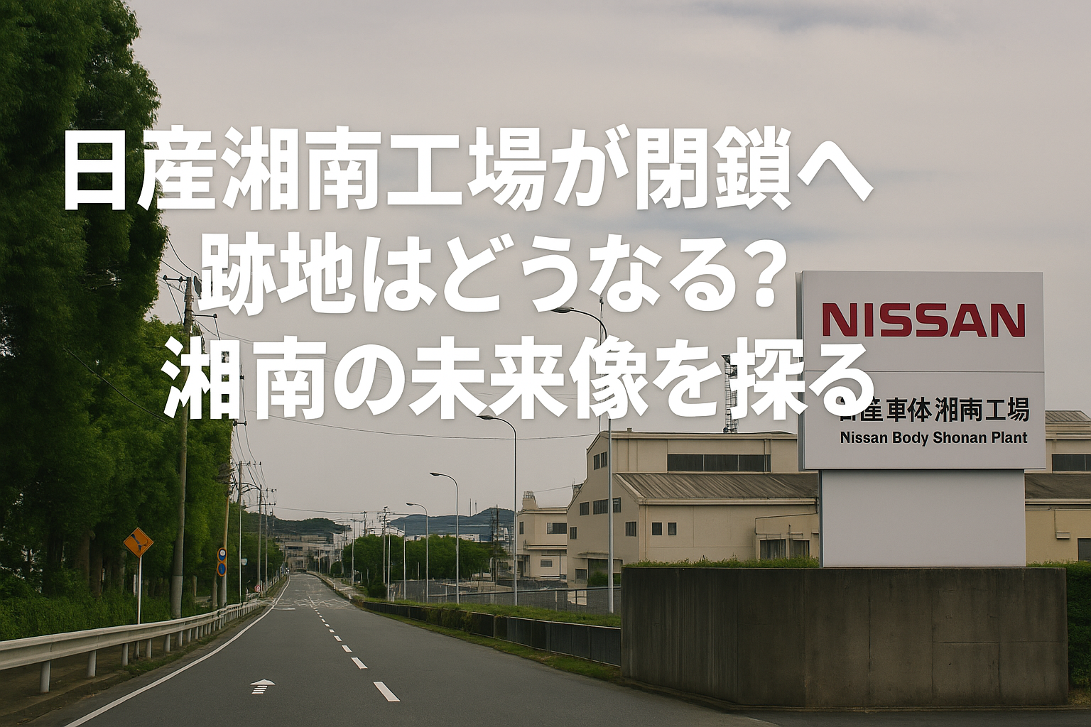 【湘南工場の跡地はどうなる？】日産閉鎖後の再開発と平塚の街の未来を読み解く