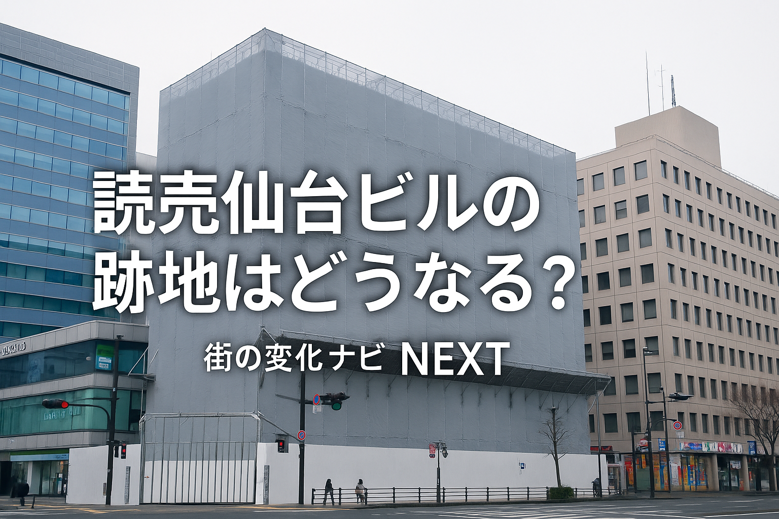 【読売仙台ビルの跡地はどうなる？】イオン仙台店の閉店後に始まった再開発計画を徹底解説！