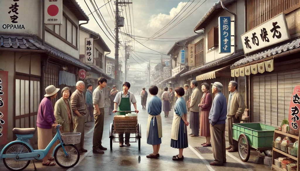 再構成した追浜の地域住民の様子を描いたイメージ画像②