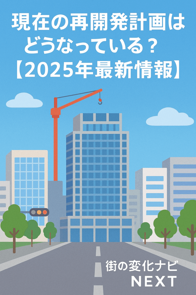 現在の再開発計画はどうなっている？