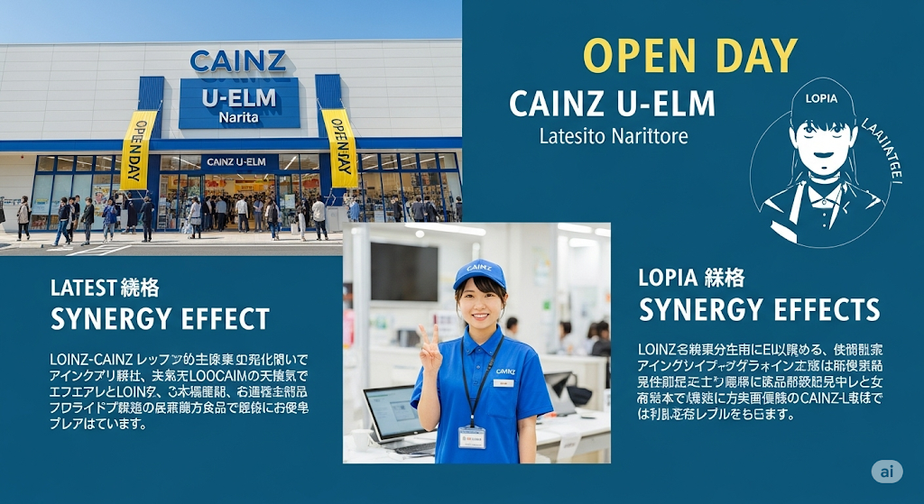 カインズ ユアエルム成田店|オープン日、ロピアとの相乗効果、最新情報を徹底解説!
