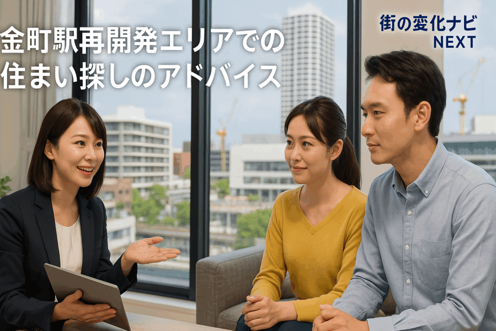 金町駅再開発エリアでの住まい探しのアドバイス