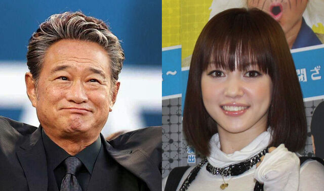 松下萌子さんと、船越英一郎さんの画像。