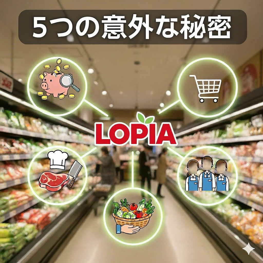 ロピア 5つの意外な秘密