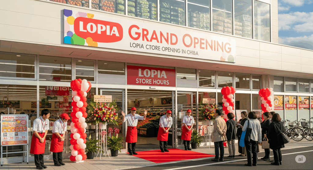 名古屋市港区「ロピア茶屋新田店」出店計画の全貌をイメージした画像