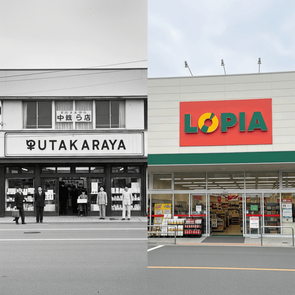 「ユータカラヤ」って「ロピア」と違うの? "元祖ロピア"の歴史をイメージした画像