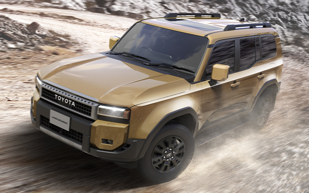 ランクル角目の画像。